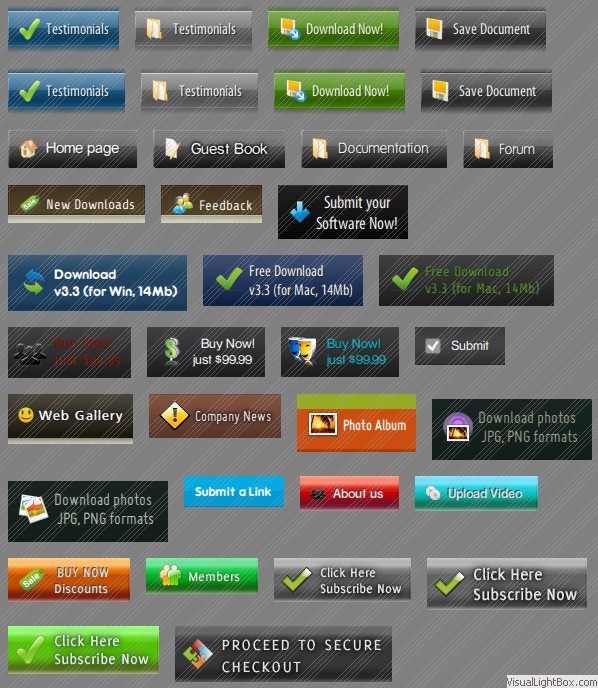  Vista Buttons 